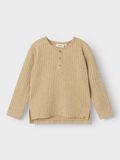 Product image thumbnail - REGULAR FIT LONG SLEEVED TOP, Irish Cream | 1