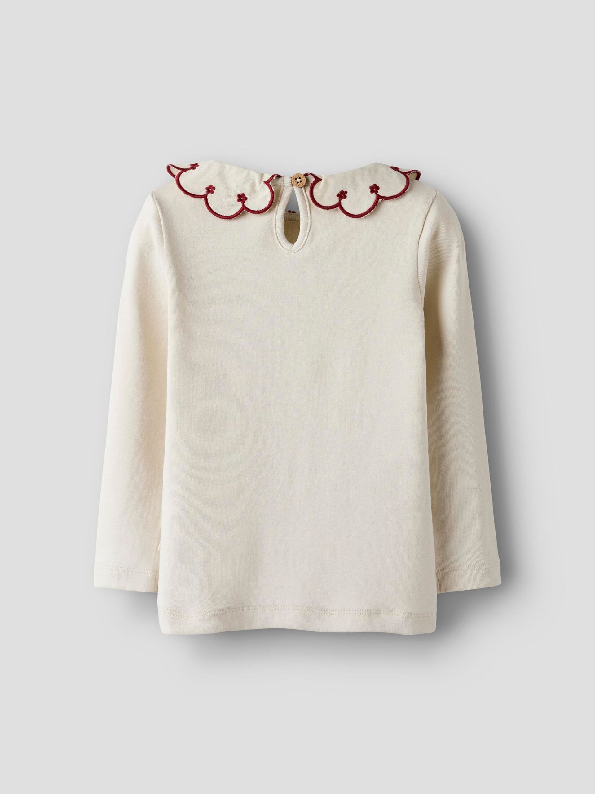 Carousel image - SLIM FIT OBERTEIL MIT LANGEN ÄRMELN, Turtledove | 2