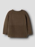 Product image thumbnail 4 REGULAR FIT KNITTED PULLOVER, Teak