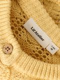 Product image thumbnail - KNITTED CARDIGAN, Sahara Sun | 3