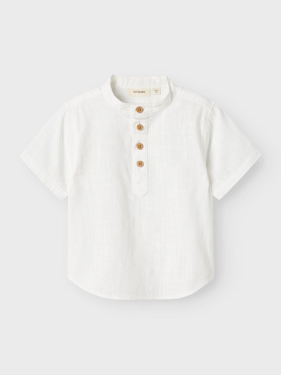 name it ORGANIC COTTON SHIRT, Coconut Milk, highres - 13243715_CoconutMilk_003.jpg