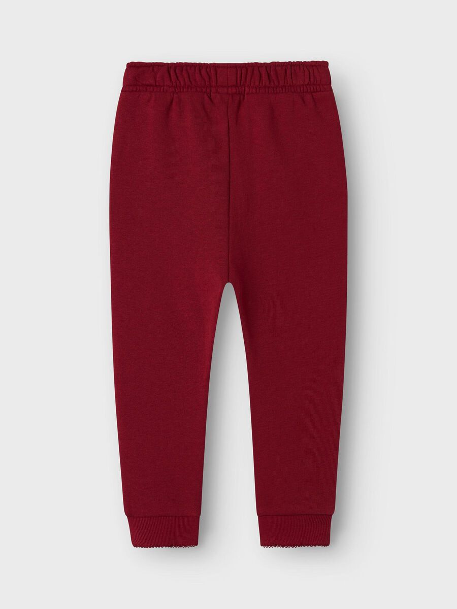 name it REGULAR FIT SWEAT PANTS, Red Dahlia, highres - 13245214_RedDahlia_002.jpg