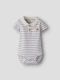 Product image thumbnail - POLO ROMPER, Coconut Milk | 1