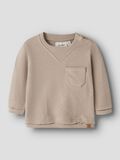 Product image thumbnail - ORGANIC COTTON SWEATSHIRT, Oxford Tan | 1