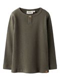 Product image thumbnail - SLIM FIT LONG SLEEVED TOP, Sea Turtle | 6