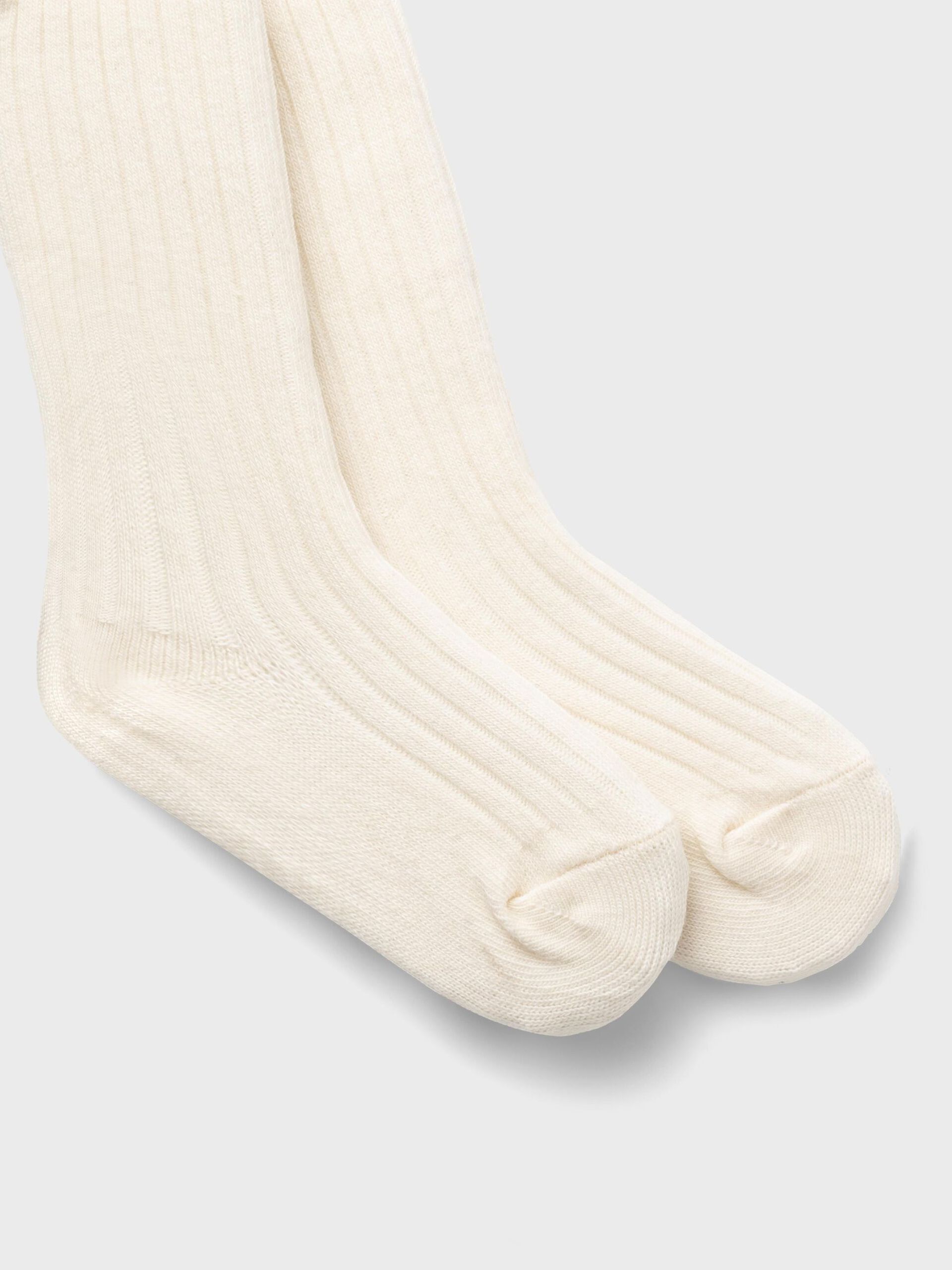 Carousel image - RIB KNIT PANTYHOSE, Turtledove | 3