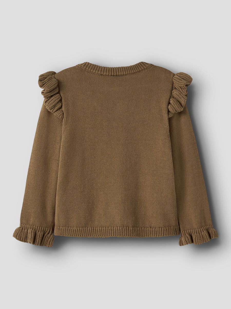 Product carousel image - REGULAR FIT CARDIGAN, Kangaroo | 2