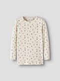 Product image thumbnail - PRINTED LONG SLEEVED TOP, Turtledove | 1
