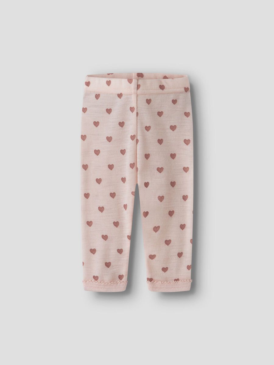 Product carousel image 1 MERINO WOOL LEGGINGS, Morganite