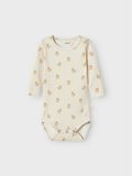 Product image thumbnail - LONG SLEEVED ROMPER, Turtledove | 1