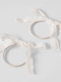 Product image thumbnail - 2 PACK HAIR ELASTIC, Coconut Milk | 2