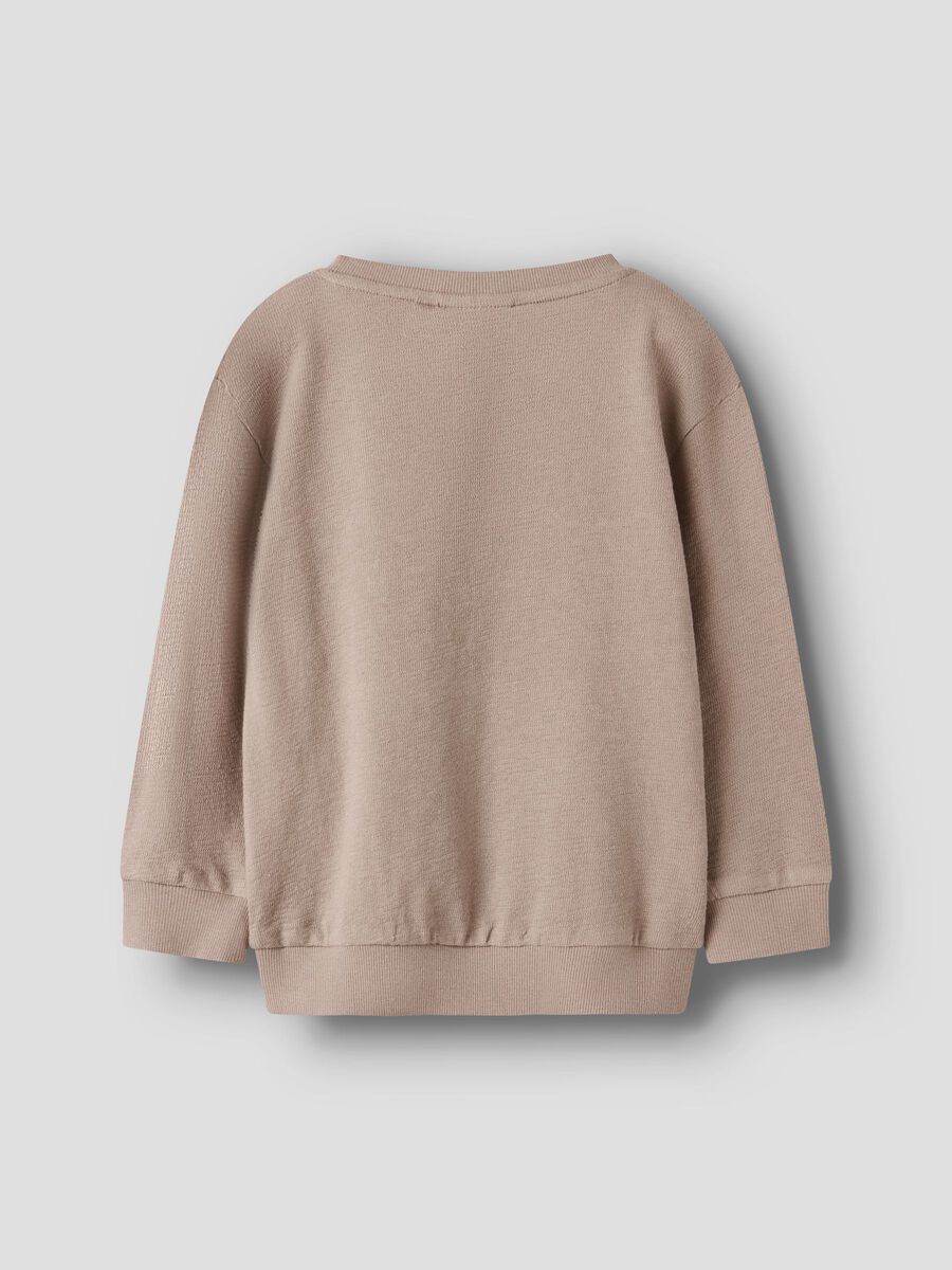 Product carousel image - ORGANIC COTTON SWEATSHIRT, Oxford Tan | 2