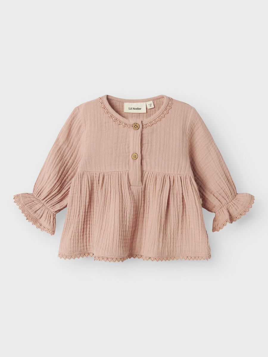 name it ORGANIC COTTON SHIRT, Misty Rose, highres - 13245330_MistyRose_003.jpg