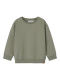 name it ORGANIC COTTON SWEATSHIRT, Seagrass, highres - 13246952_Seagrass_001.jpg