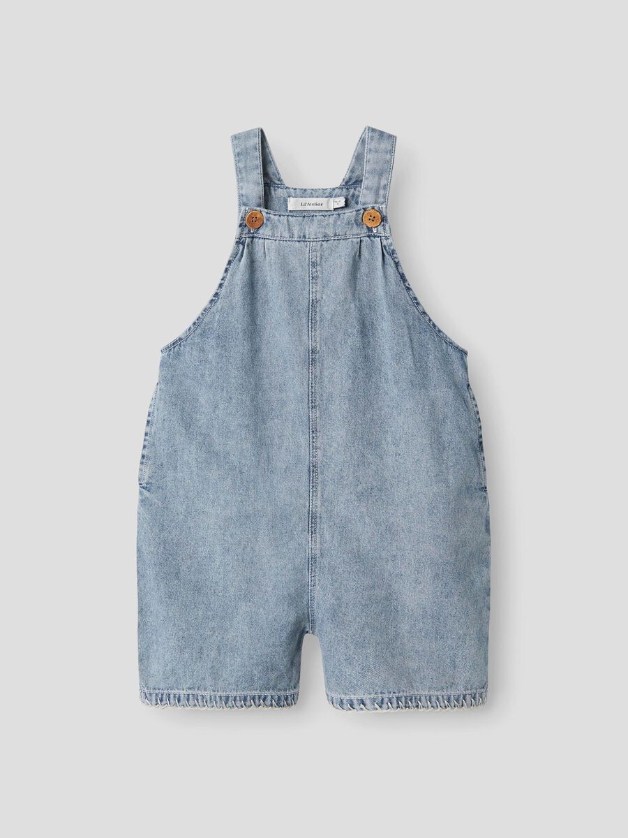name it ORGANIC COTTON DUNGAREES, Medium Blue Denim, highres - 13241455_MediumBlueDenim_003.jpg