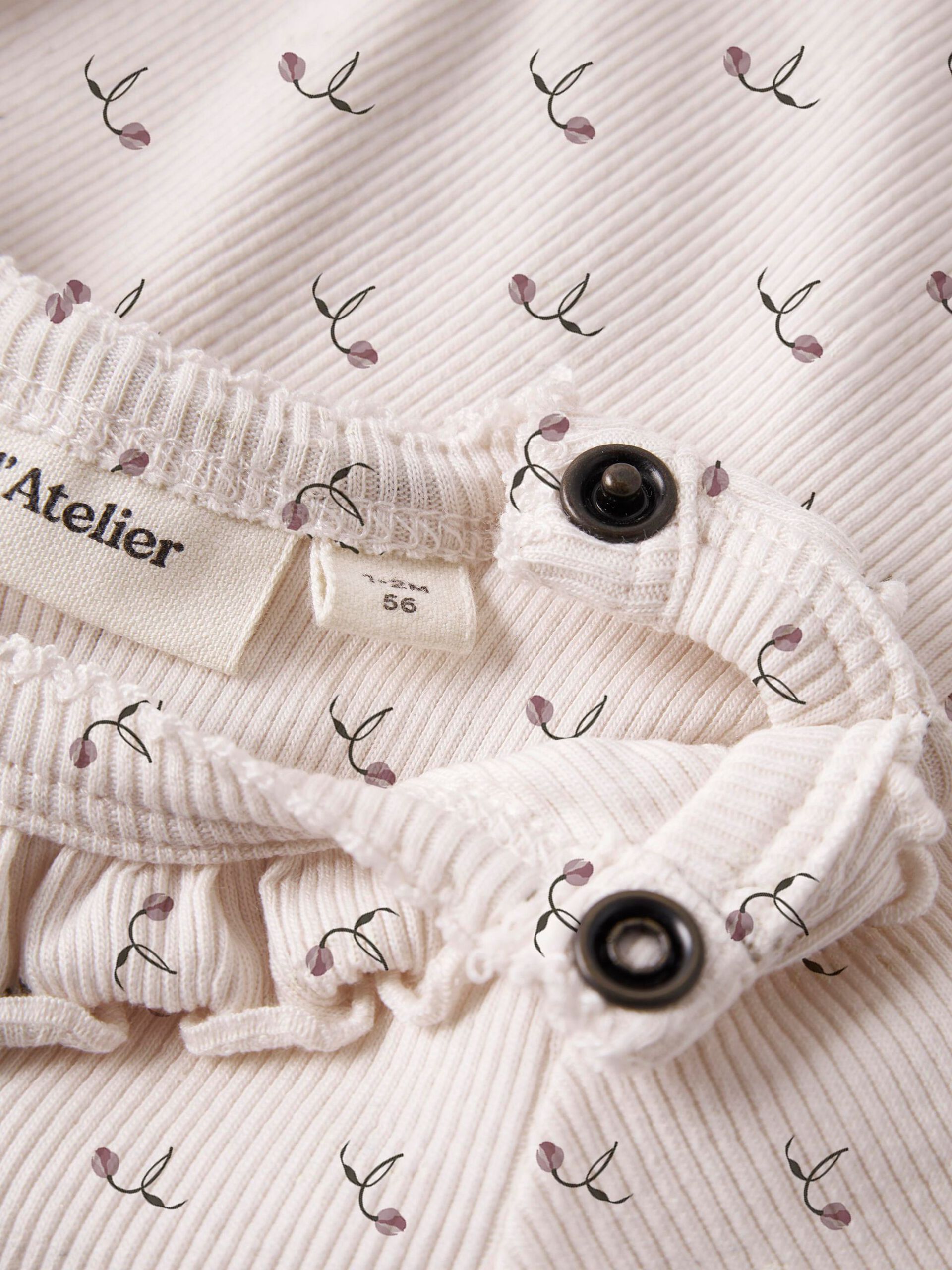 Carousel image - LONG SLEEVED ROMPER, Almost Mauve | 3