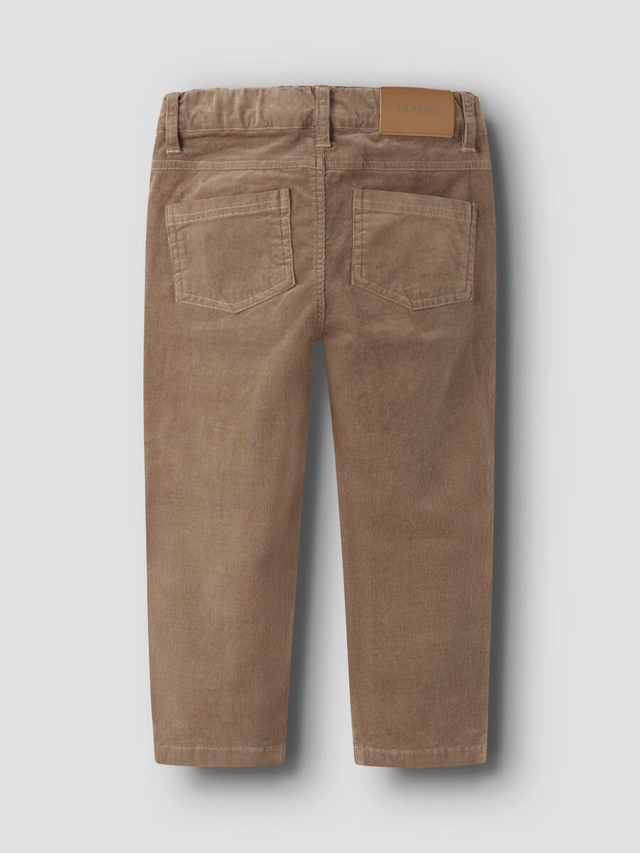 Product carousel image - KORDFLØYEL BUKSER, Sepia Tint | 2