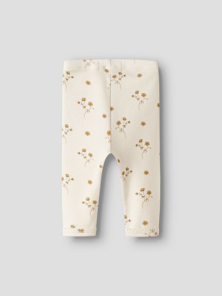 Product carousel image - PRINTED LEGGINGS, Coconut Milk | 2