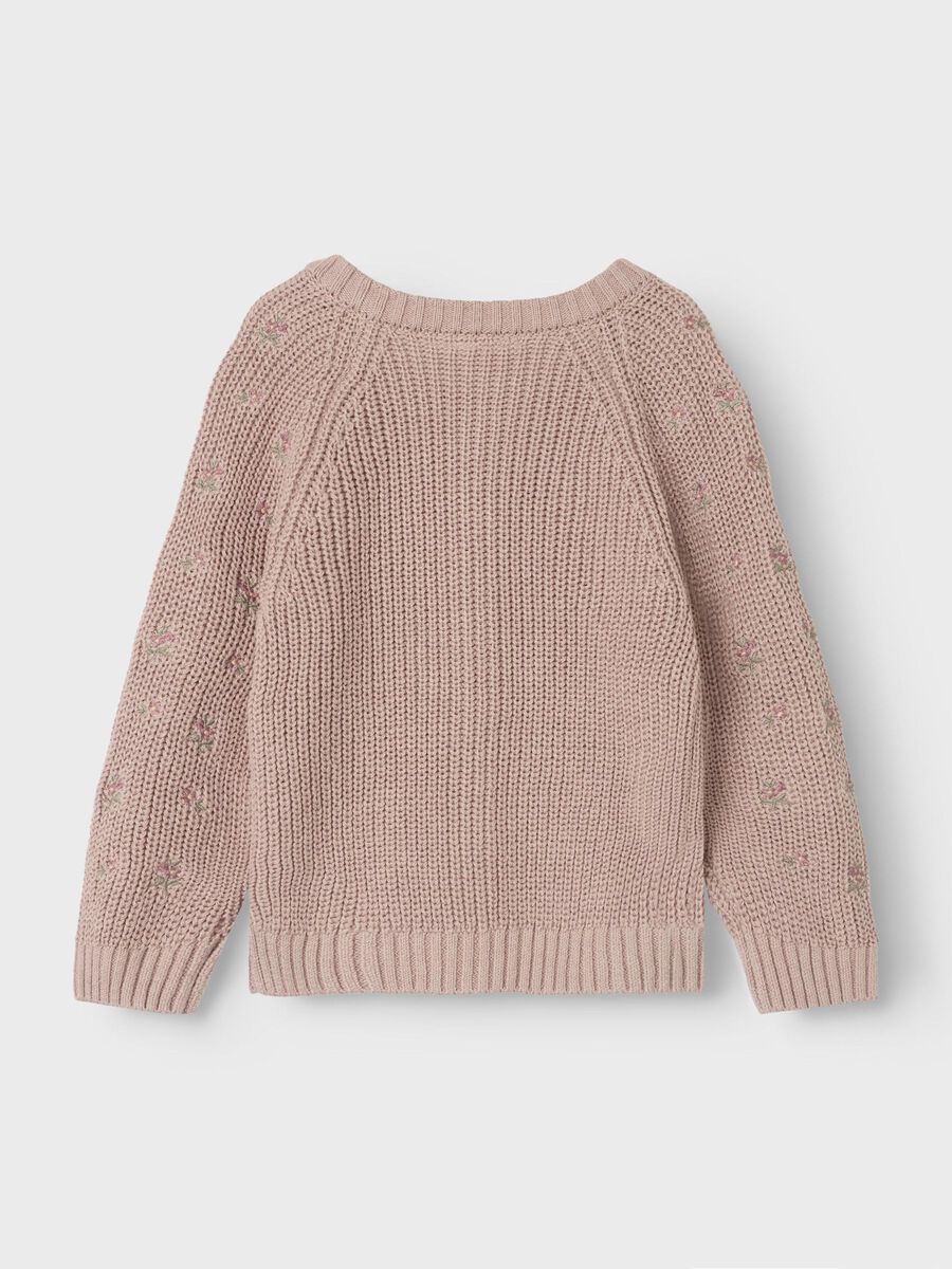 name it LONG SLEEVED KNITTED CARDIGAN, Shadow Gray, highres - 13238248_ShadowGray_002.jpg