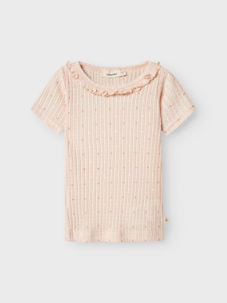 name it ORGANIC COTTON T-SHIRT, Peach Blush, highres - 13243536_PeachBlush_003.jpg