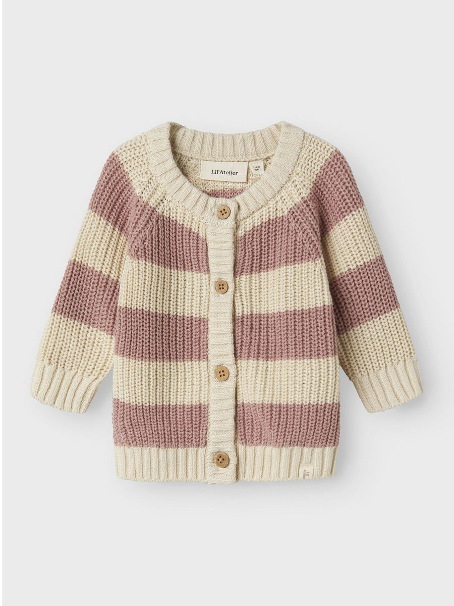 name it STRIPED KNITTED CARDIGAN, Turtledove, highres - 13245182_Turtledove_1199696_003.jpg