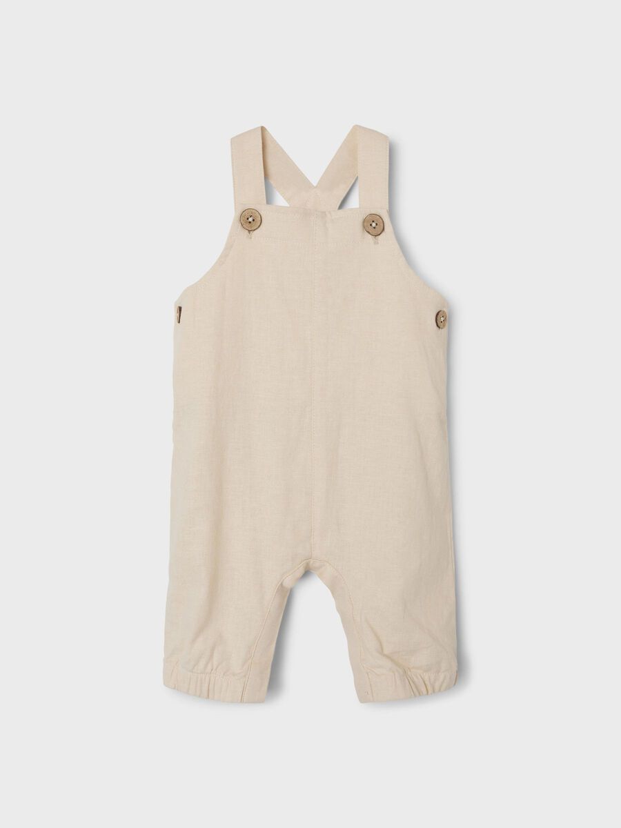 name it REGULAR FIT OVERALL, Bleached Sand, highres - 13234504_BleachedSand_003.jpg