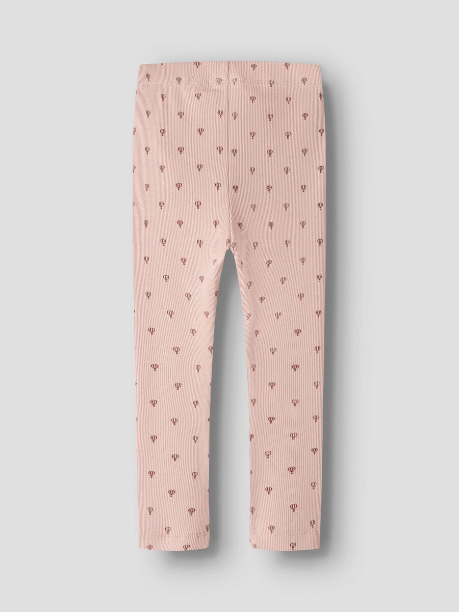 Product carousel image - KUVIOLLINEN LEGGINGSIT, Cameo Rose | 2