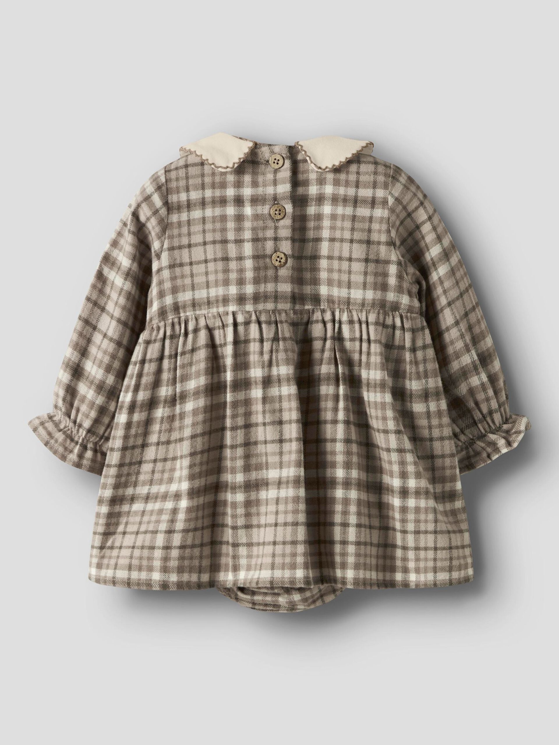 Carousel image - ORGANIC COTTON DRESS, Sepia Tint | 2