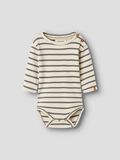 Product image thumbnail - ORGANIC COTTON ROMPER, Turtledove | 1