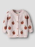 Product image thumbnail - REGULAR FIT STRIKKET CARDIGAN, Hushed Violet | 1