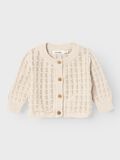 Product image thumbnail - LONG SLEEVED KNITTED CARDIGAN, Sandshell | 1