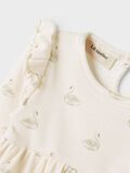 Product image thumbnail - ROMPER DRESS, Pastel Parchment | 3