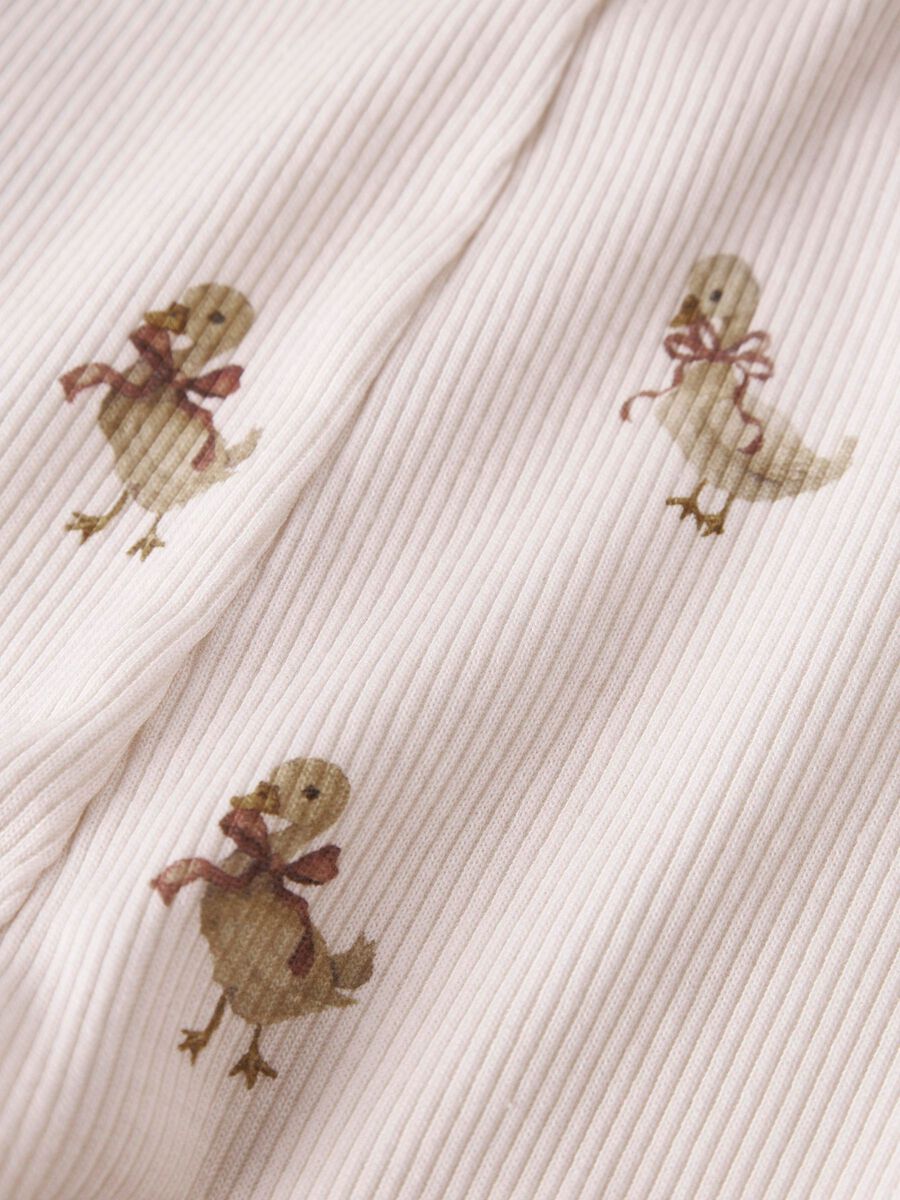 Product carousel image - PRINT LEGGINGS, Almost Mauve | 3