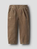 Product image thumbnail - LOOSE FIT TROUSERS, Sepia Tint | 1