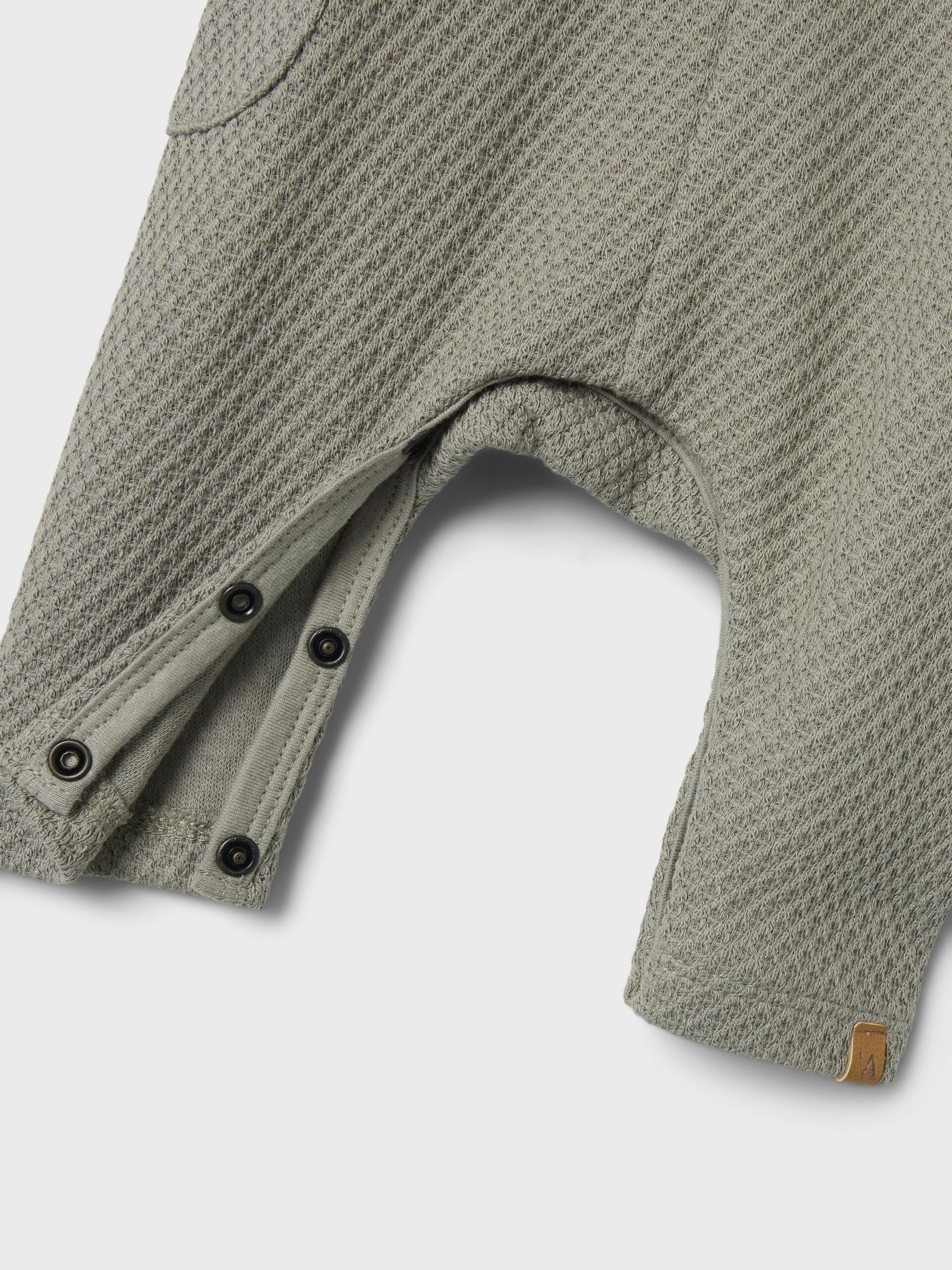 Carousel image - ORGANIC COTTON OVERALLS, Forest Fog | 3