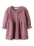 Product image thumbnail - KNITTED DRESS, Nostalgia Rose | 5