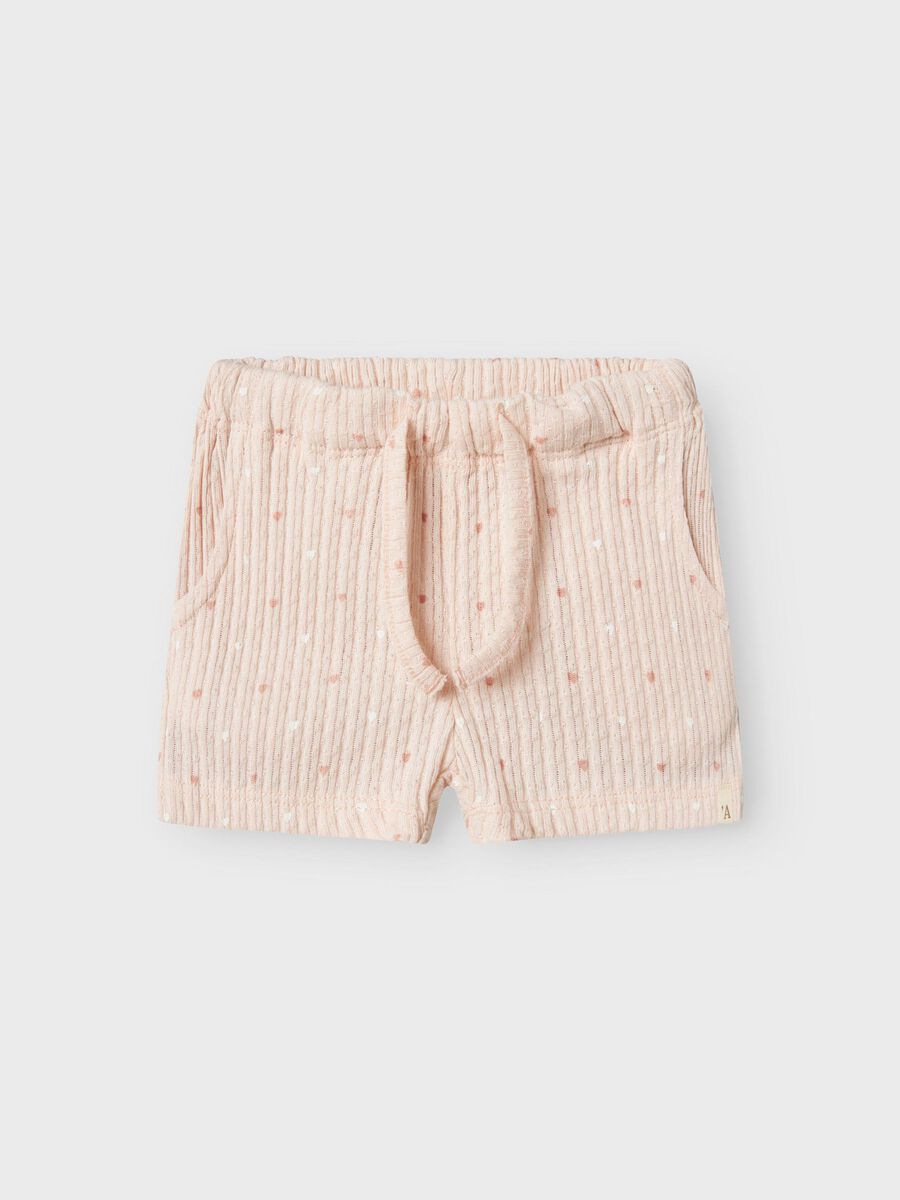 name it ORGANIC COTTON SHORTS, Peach Blush, highres - 13243411_PeachBlush_003.jpg