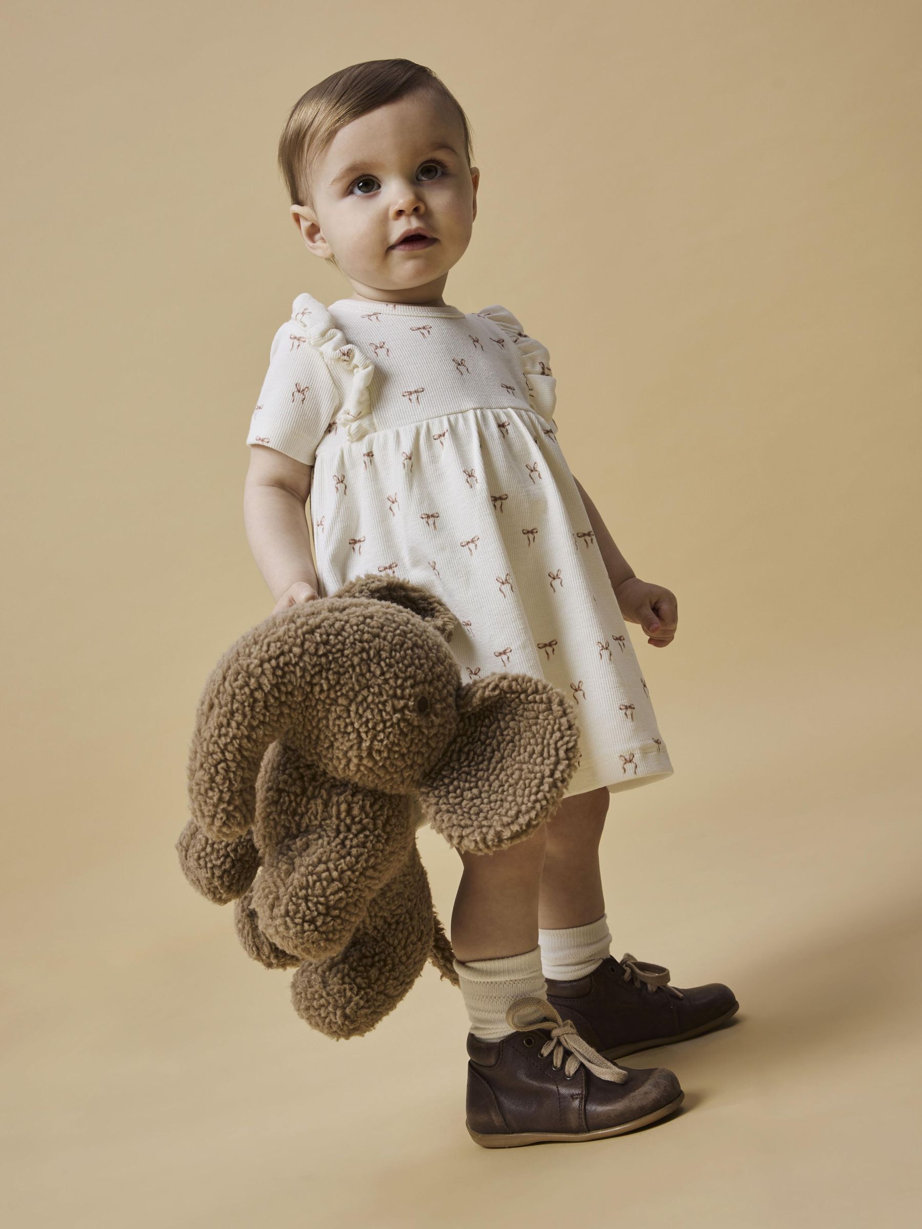 ROMPER JURK Baby 56 86 Meisje Wit Lil Atelier Nederland