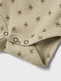 Product image thumbnail - LONG SLEEVED ROMPER, Moss Gray | 3