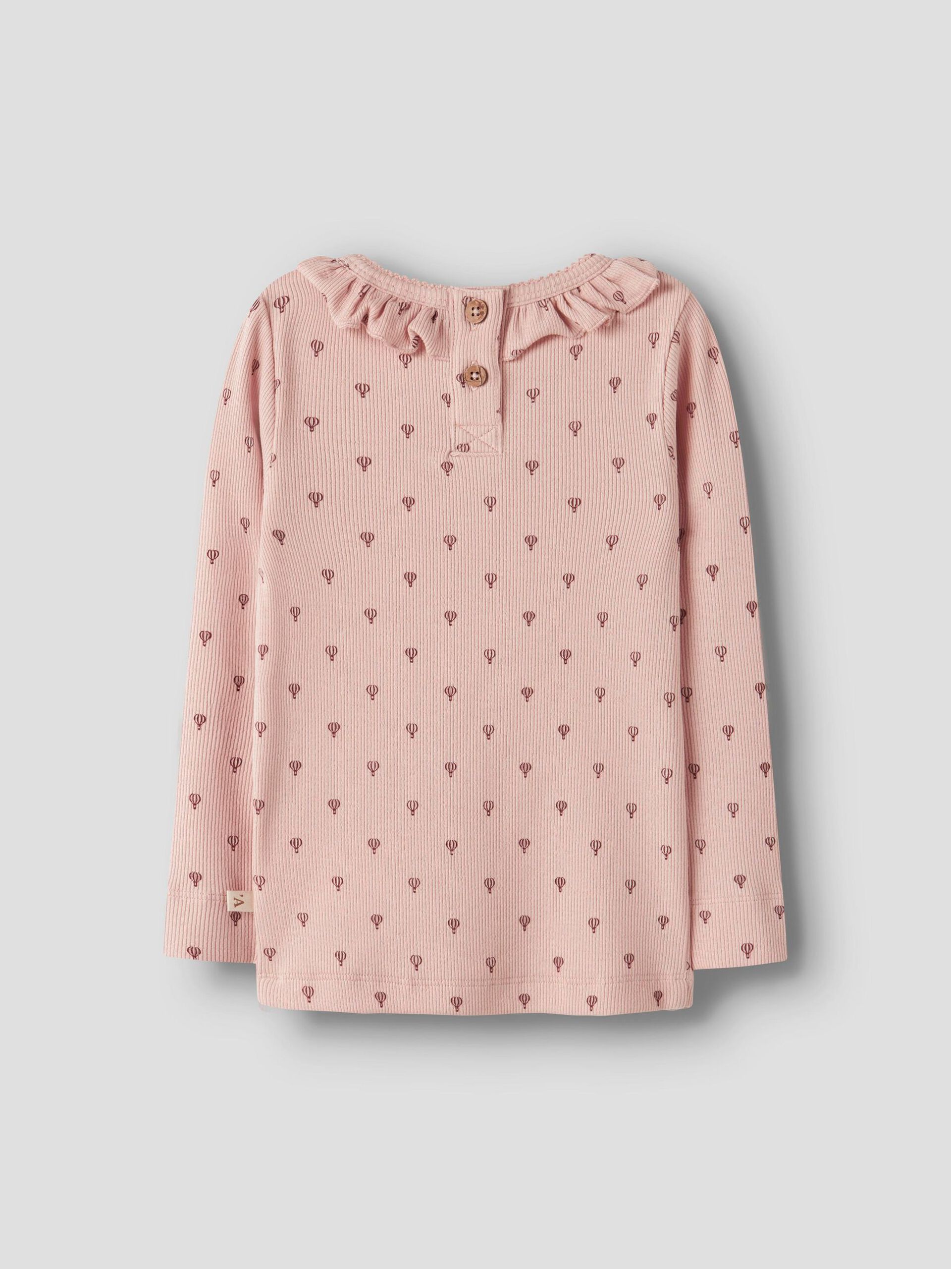 Carousel image - SLIM FIT -MALLINEN PITKÄHIHAINEN TOPPI, Cameo Rose | 2