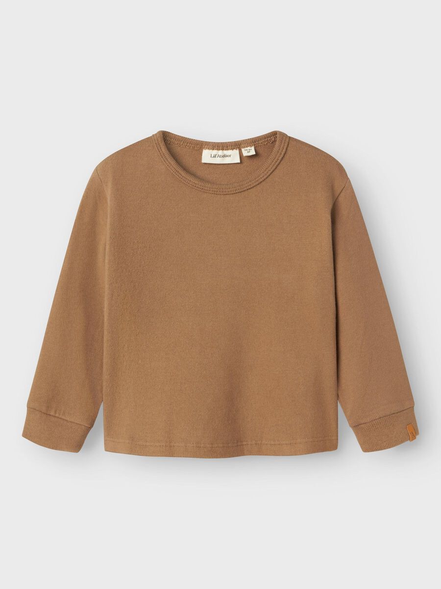 name it REGULAR FIT LONG SLEEVED TOP, Sepia Tint, highres - 13234280_SepiaTint_003.jpg