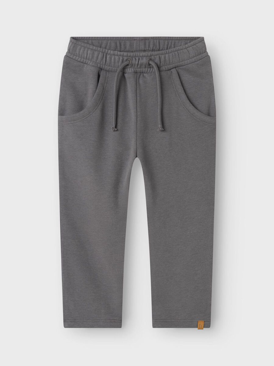 name it COUPE CLASSIQUE JOGGING EN MOLLETON, Poppy Seed, highres - 13245726_PoppySeed_003.jpg