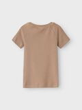 name it SLIM FIT T-SHIRT, Mocha Meringue, highres - 13230742_MochaMeringue_002.jpg