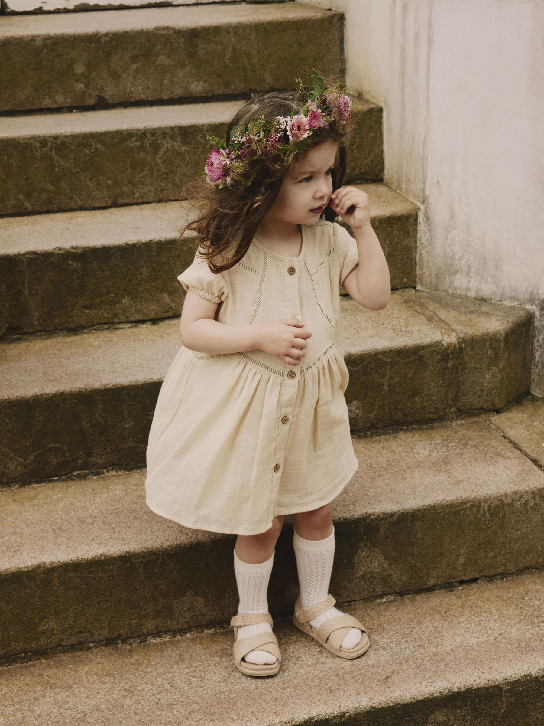 LOOSE FIT JURK Peuter 92 128 Meisje Wit Lil Atelier Nederland