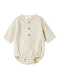 Product image thumbnail - SHIRT ROMPER, Turtledove | 5