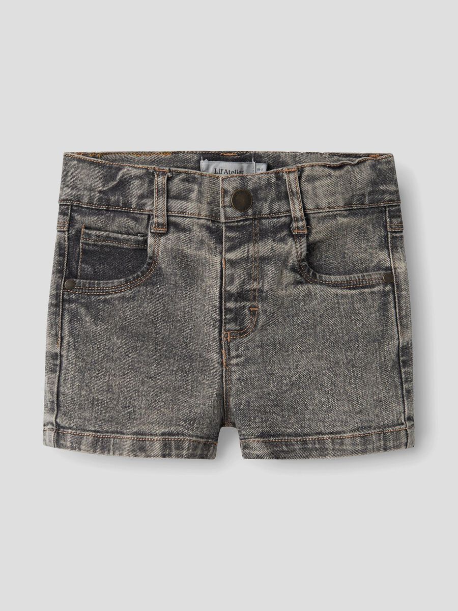 name it REGULAR FIT SHORTS, Light Grey Denim, highres - 13228776_LightGreyDenim_003.jpg