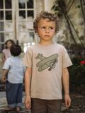 Product image thumbnail - ORGANIC COTTON T-SHIRT, Oxford Tan | 2