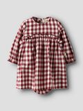 Product image thumbnail - BAWEŁNA ORGANICZNA SUKIENKA, Red Dahlia | 1