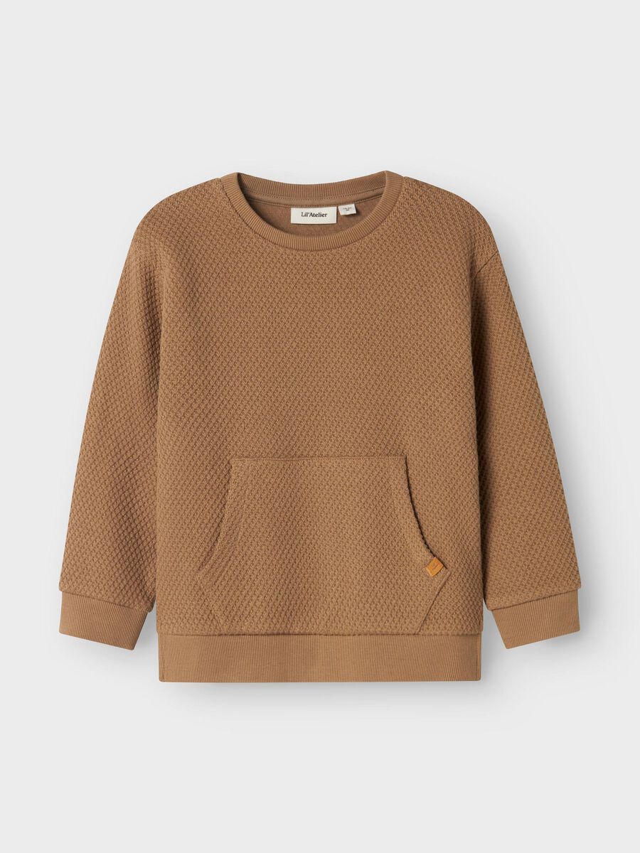 Product carousel image - LOOSE FIT SWEATSHIRT, Sepia Tint | 1