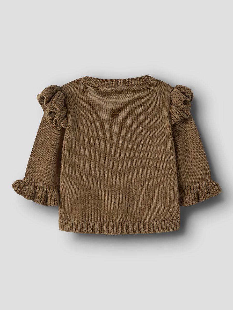 Product carousel image - REGULAR FIT CARDIGAN, Kangaroo | 2
